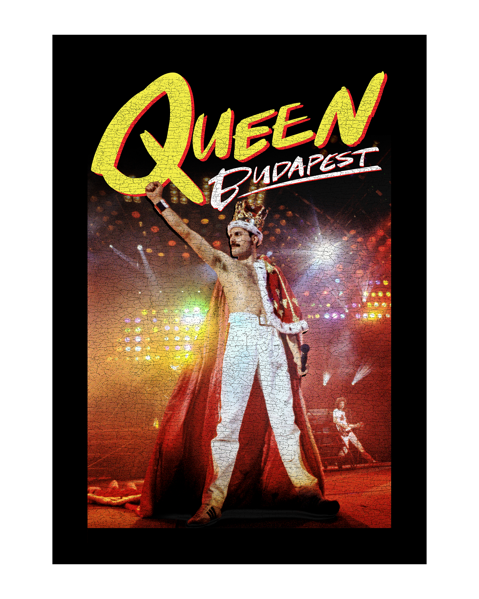 Queen Budapest 40th Anniversary | Double Sided Poster