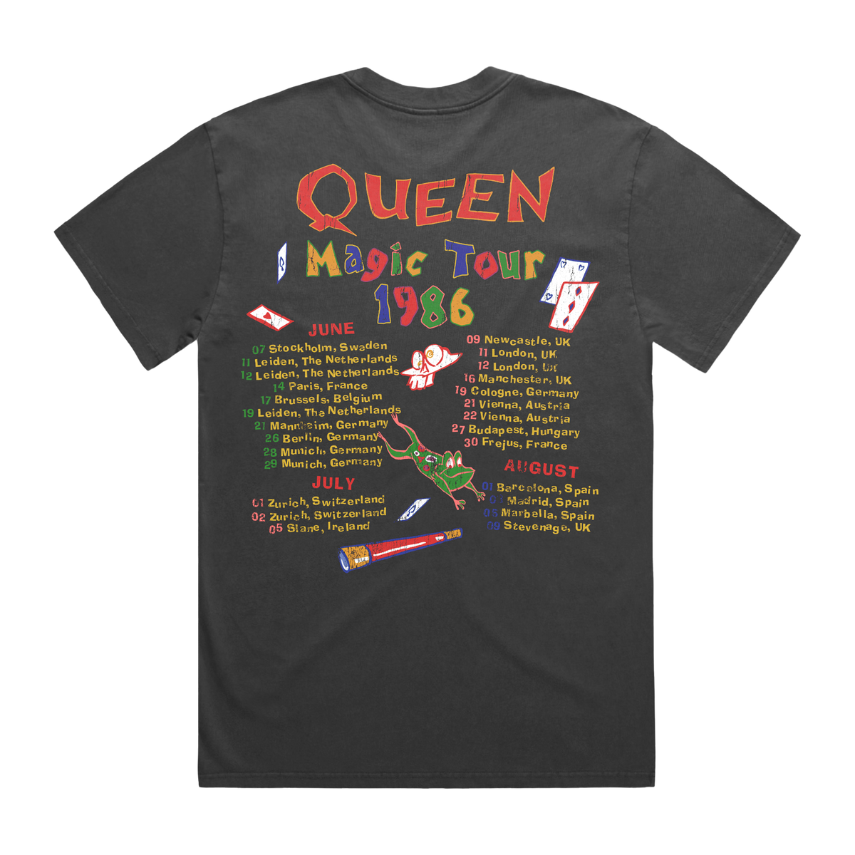 A Kind of Magic 1986 Tour | Vintage Black T-Shirt