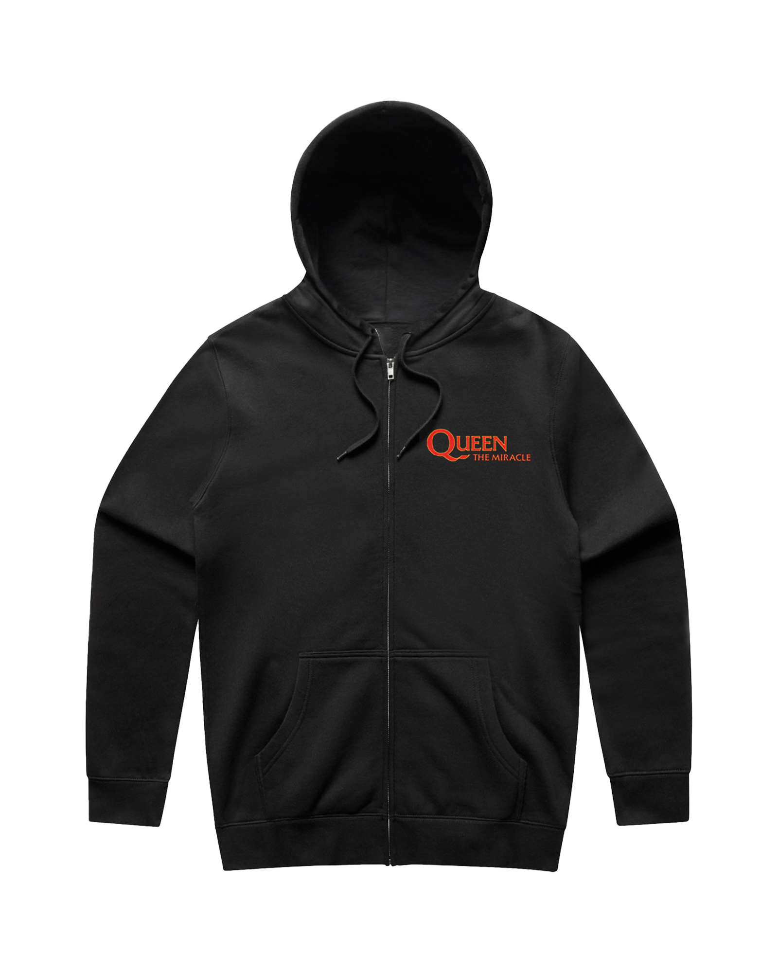 The Miracle I want It All | Zip-Up Black Hoodie