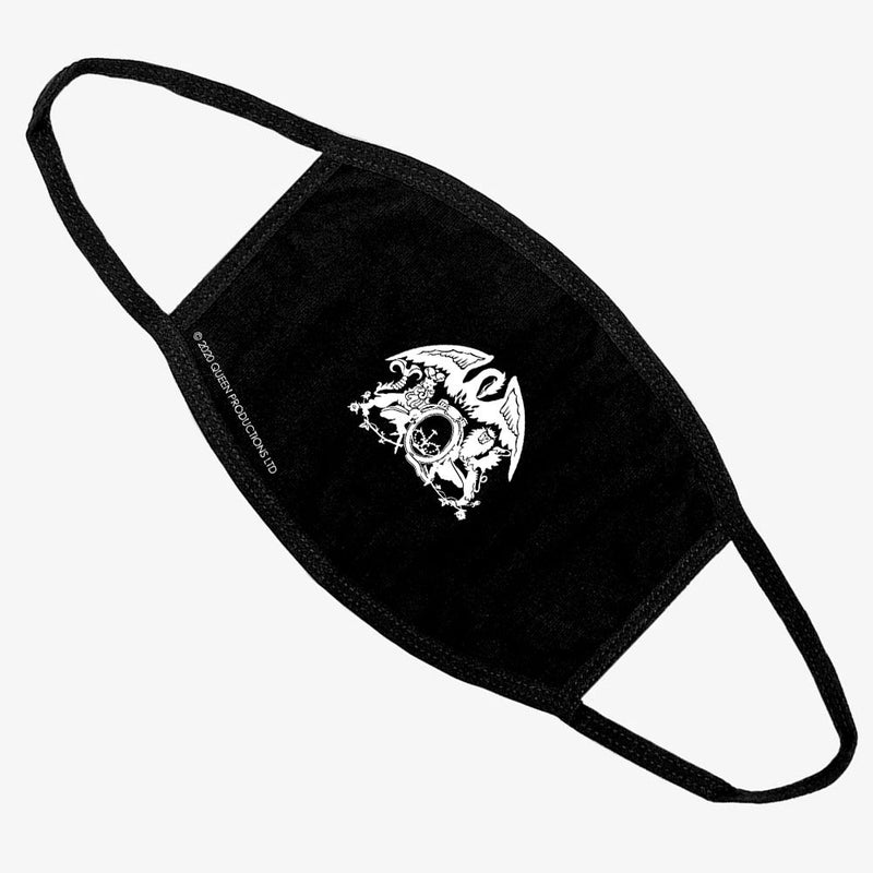 White Crest | Black Face Mask